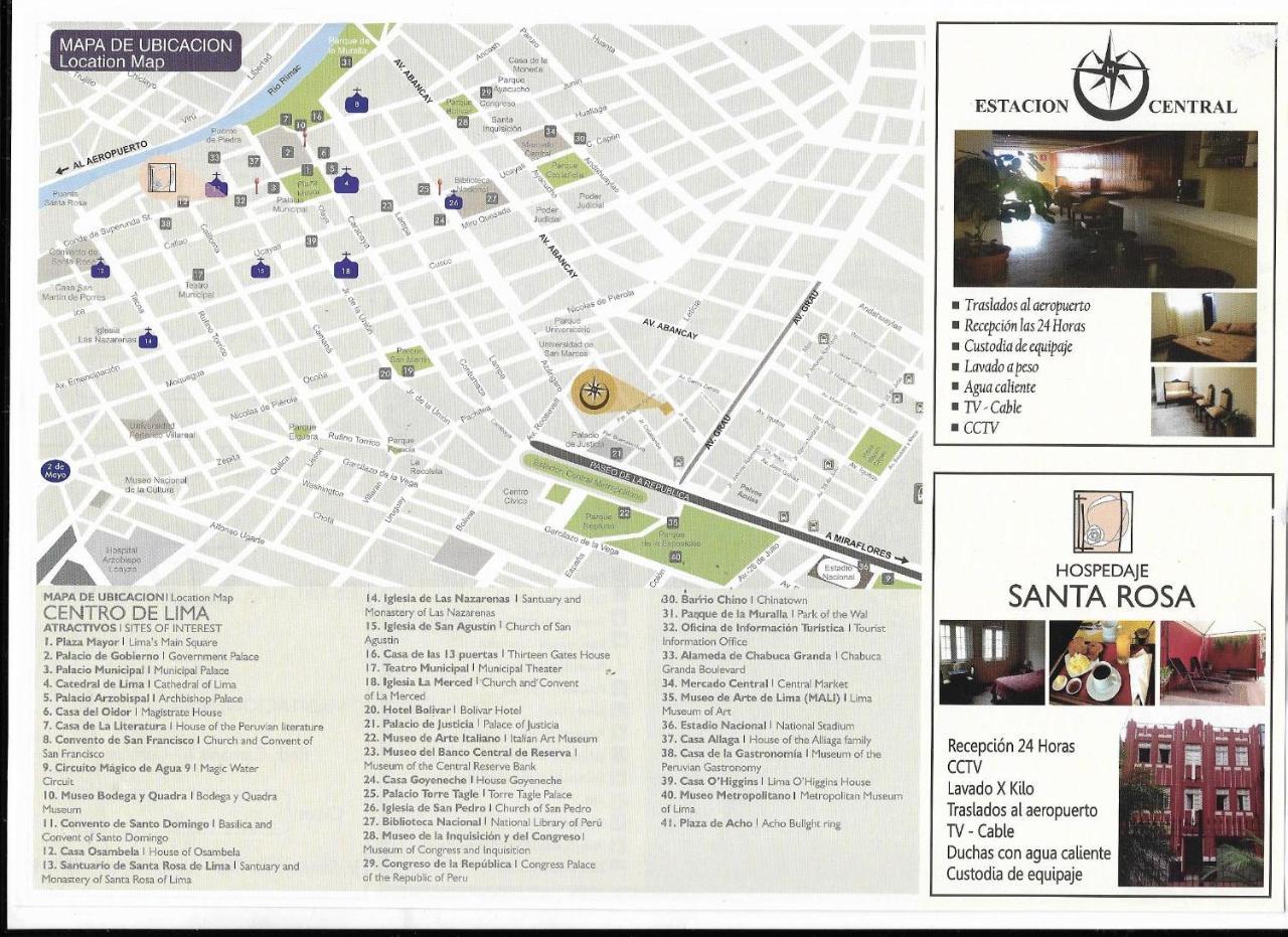 Hotel Estacion Central Lima Exterior photo
